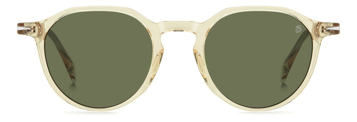 Sunglasses David Beckham Db 1217/S 208542 40G QT color yellow shape pantos lenses green