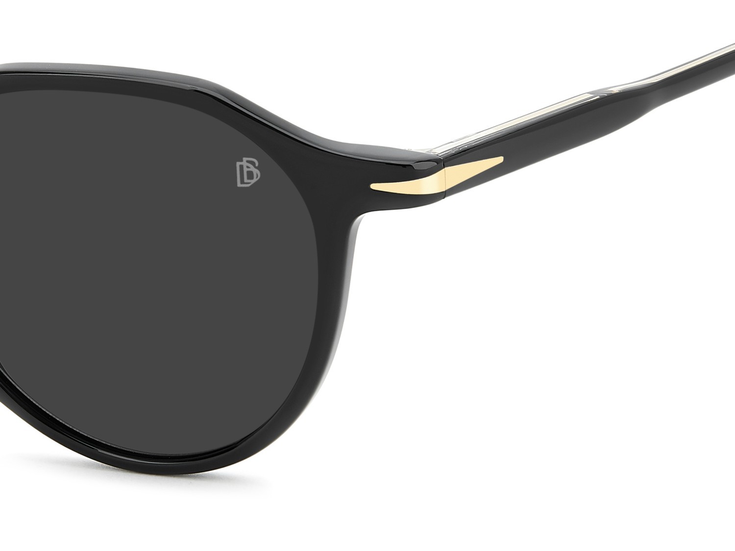Sunglasses David Beckham Db 1217/S 208542 807 IR color black shape pantos lenses grey