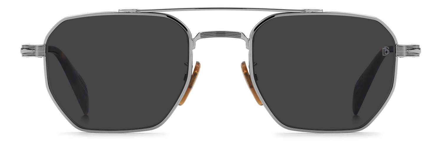 Sunglasses David Beckham Db 1229/S 208558 85K 2K color ruthenium black shape navigator lenses grey antireflex