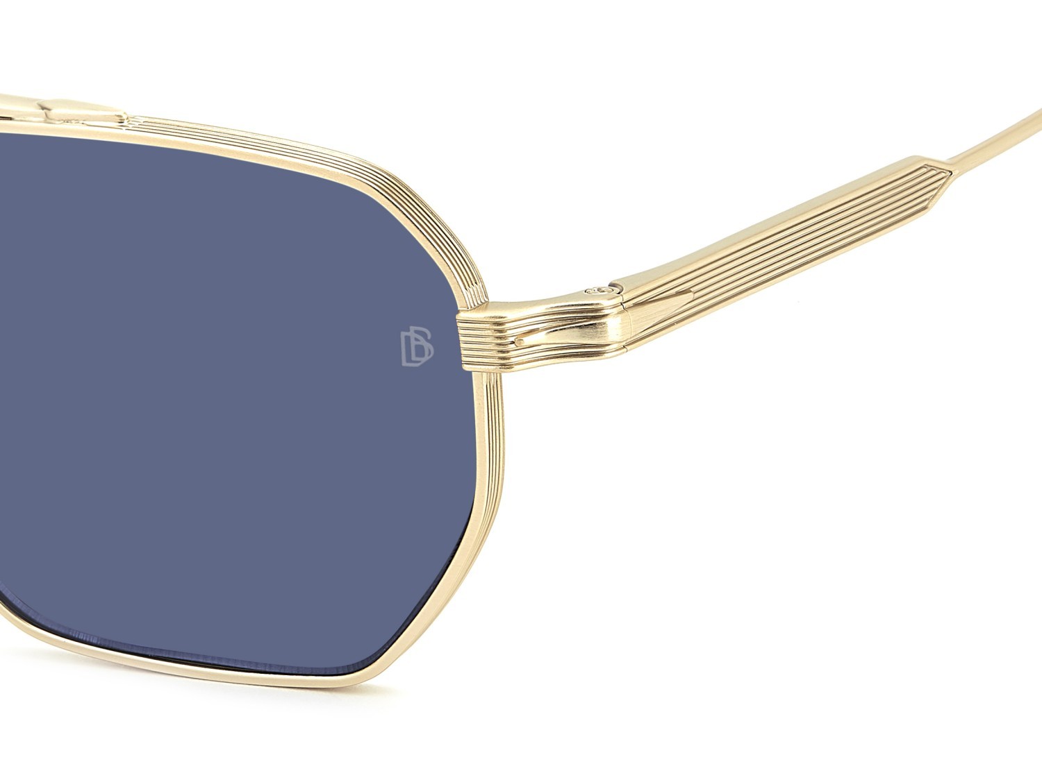 Sunglasses David Beckham Db 1229/S 208558 HM2 A9 color gold honey havana shape navigator lenses blue avio antireflex