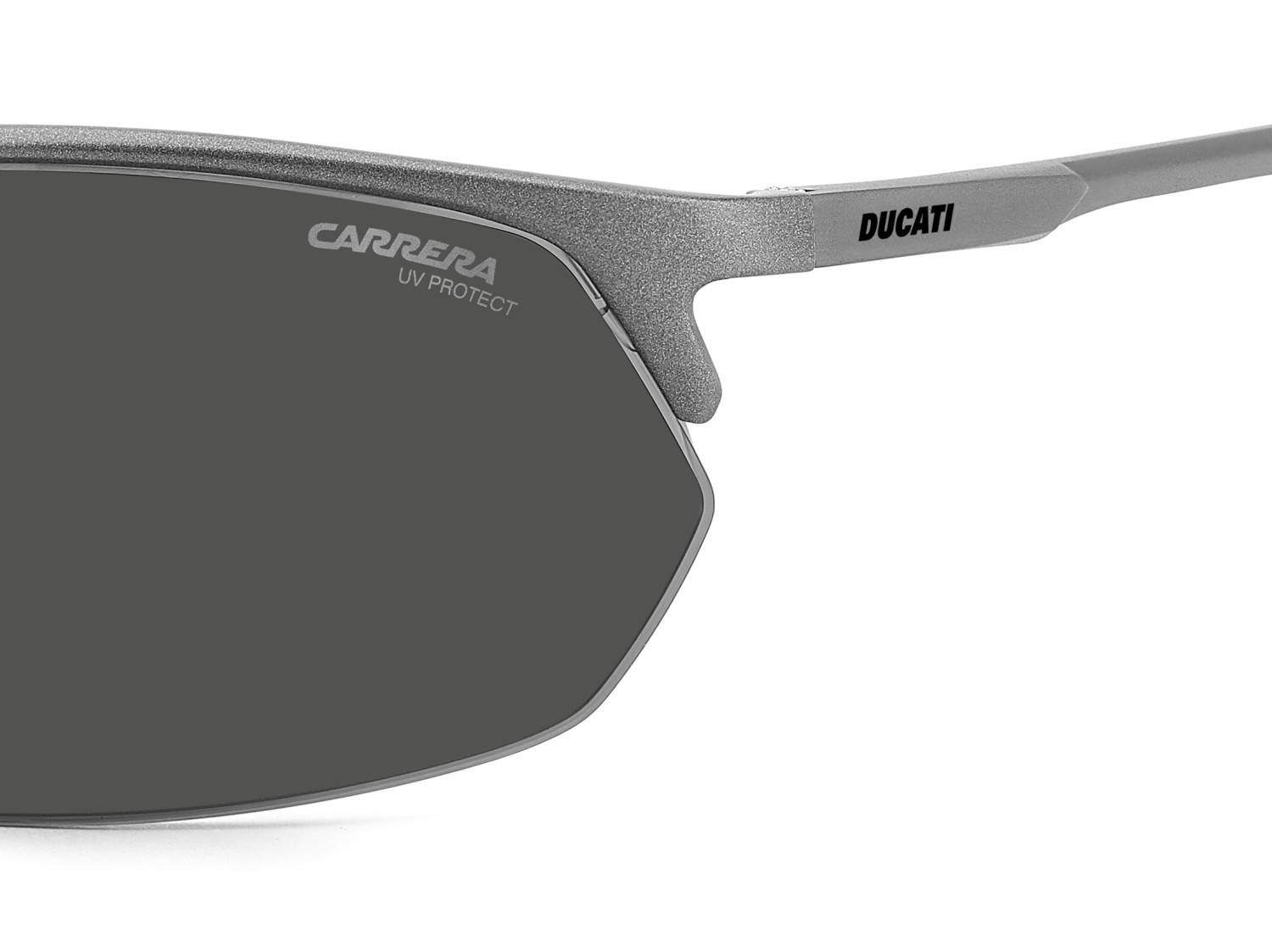 Sunglasses Carrera Ducati Carduc 064/S 208588 R80 IR color matte dark ruthenium shape rectangle lenses grey