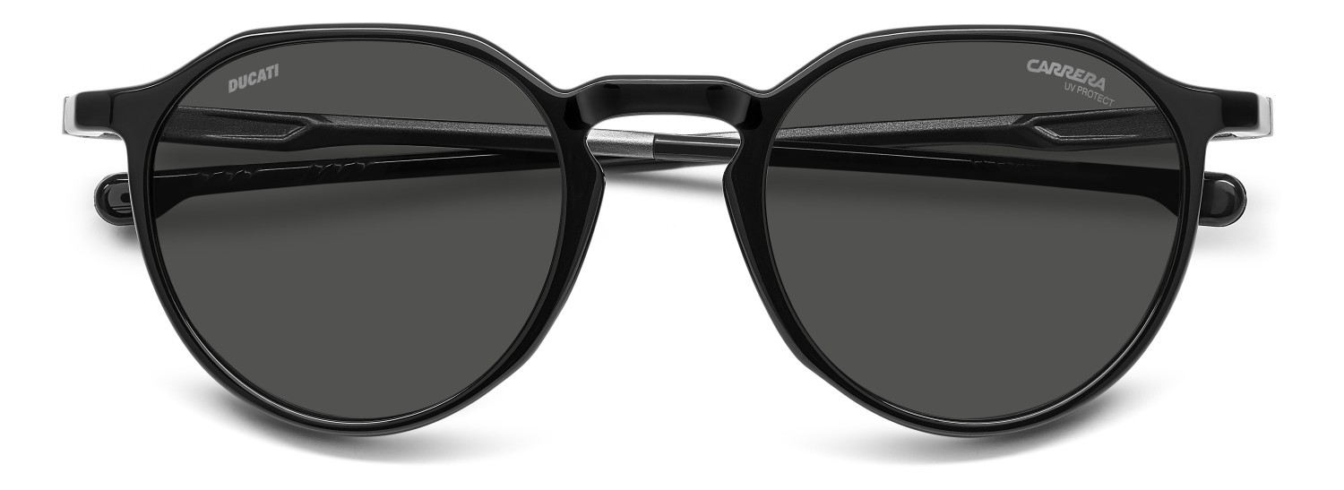Sonnenbrillen Carrera Ducati Carduc 063/S 208589 807 IR farbe black form rund gläser grey
