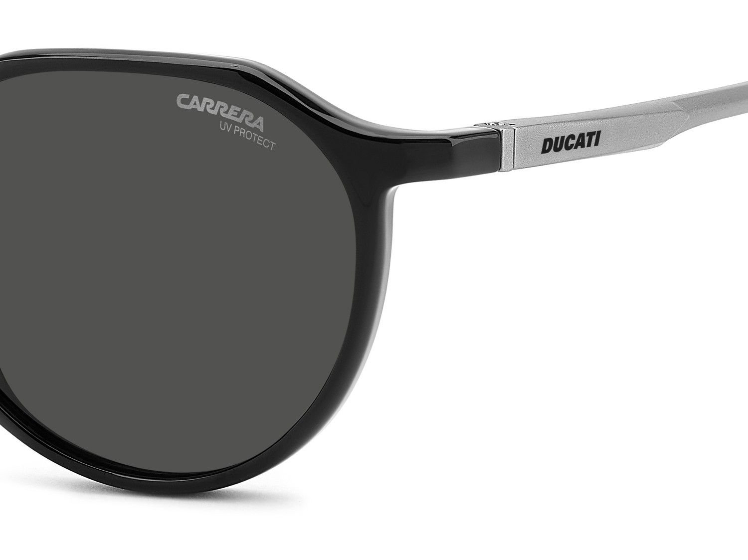 Sonnenbrillen Carrera Ducati Carduc 063/S 208589 807 IR farbe black form rund gläser grey