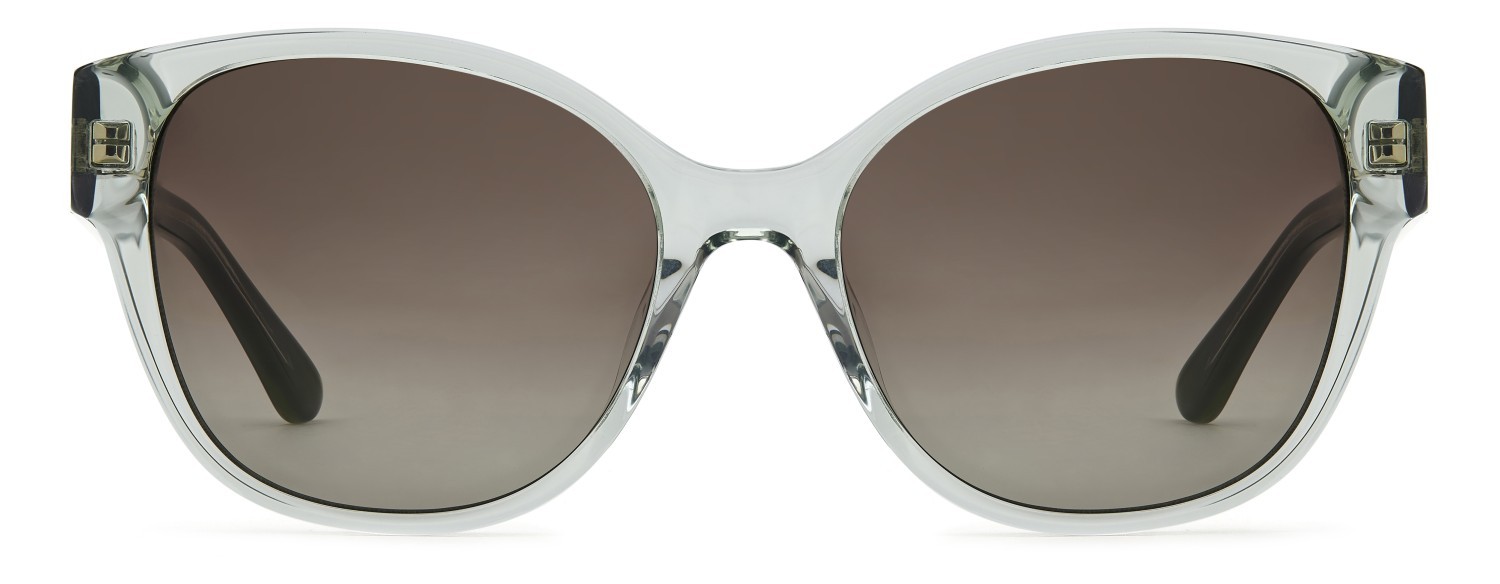 Sunglasses Fossil Fos 2170/G 208599 0OX HA color crystal green shape cat eye lenses brown shaded
