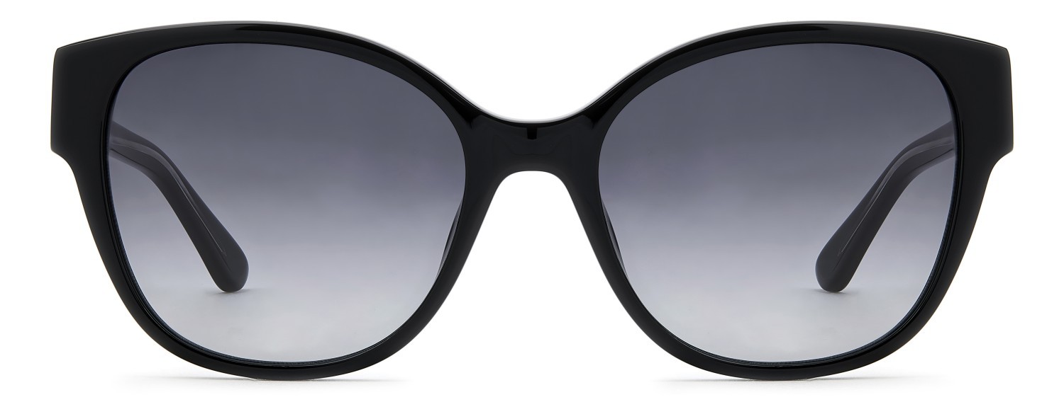 Sunglasses Fossil Fos 2170/G 208599 807 9O color black shape cat eye lenses grey shaded
