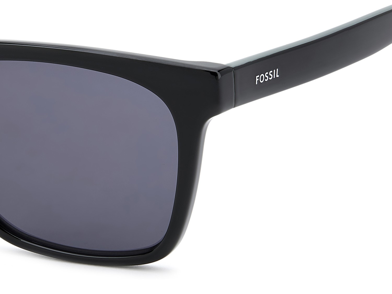 Sunglasses Fossil Fos 3183/G 208600 807 IR color black shape rectangle lenses grey