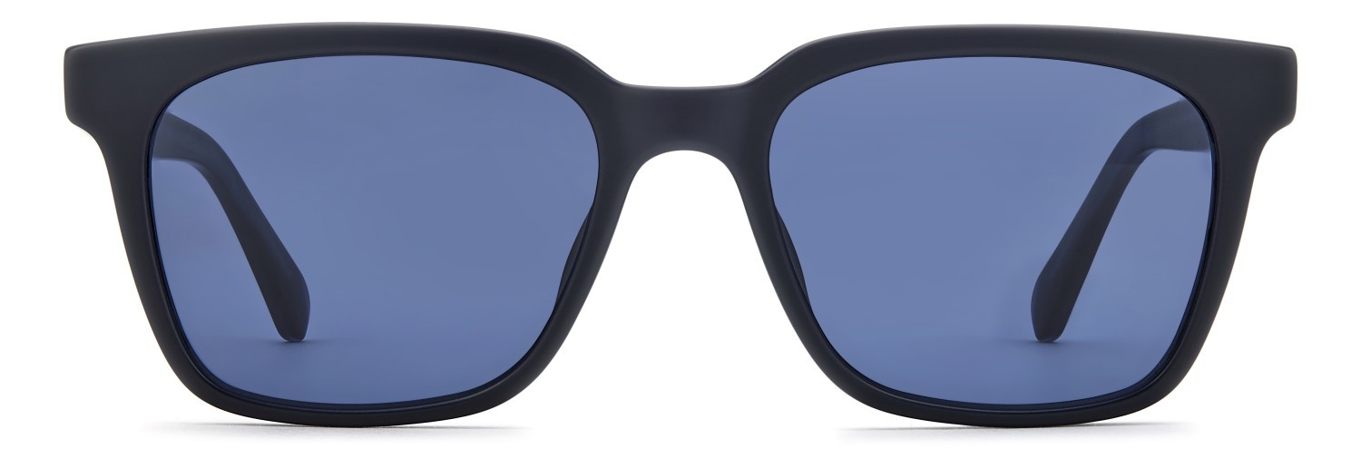 Sunglasses Fossil Fos 3183/G 208600 FLL KU color matte blue shape rectangle lenses blue