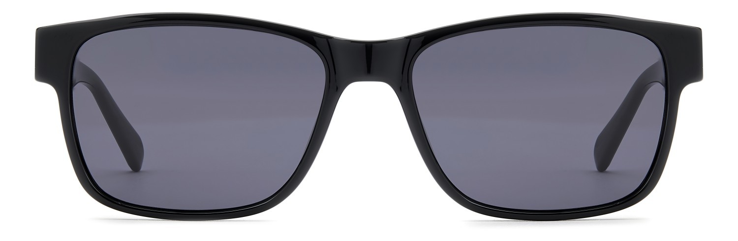 Sunglasses Fossil Fos 3179/G 208601 807 IR color black shape rectangle lenses grey