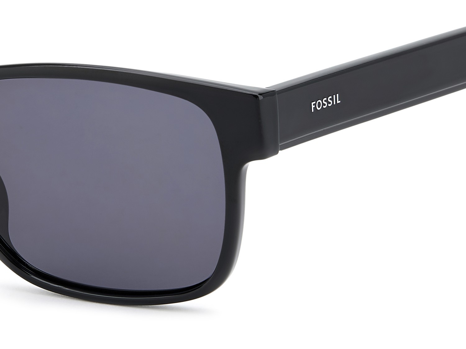 Sunglasses Fossil Fos 3179/G 208601 807 IR color black shape rectangle lenses grey