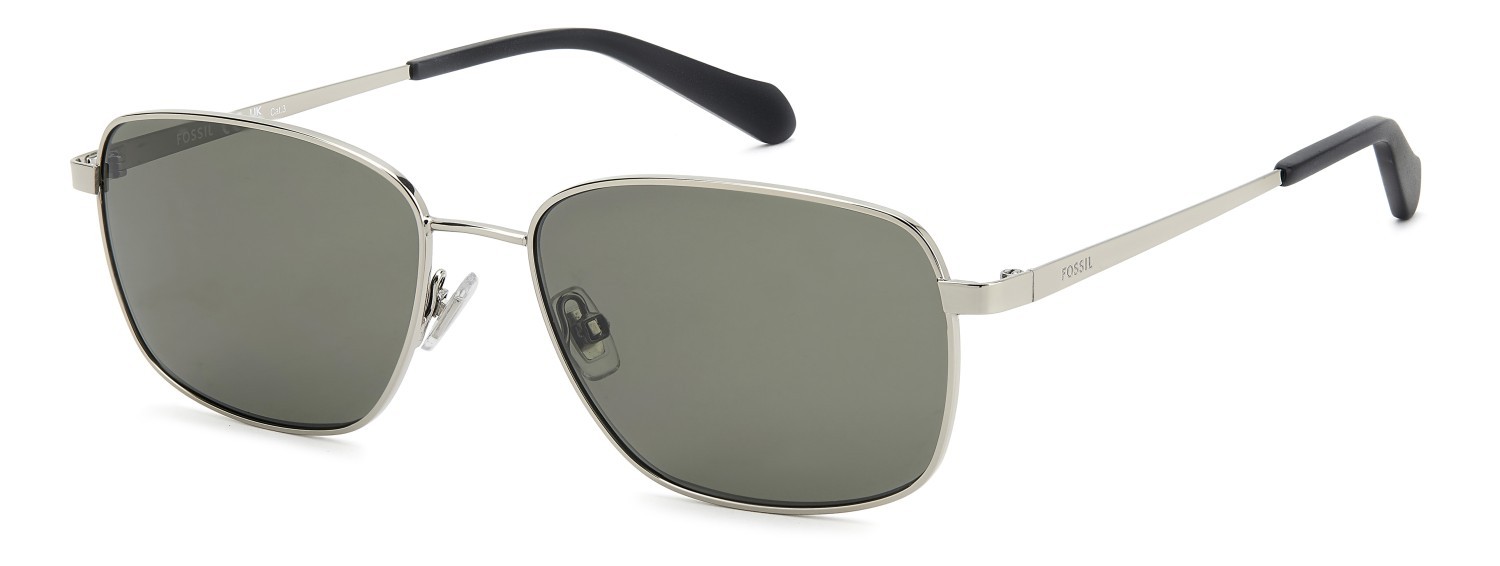 Sunglasses Fossil Fos 3180/G 208603 6LB 70 color ruthenium shape rectangle lenses brown