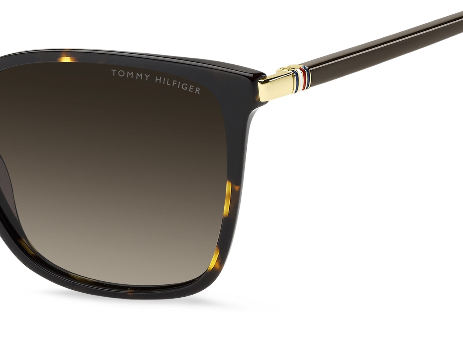 Sunglasses Tommy Hilfiger Th 2349/S 208623 086 HA color havana shape cat eye lenses brown shaded