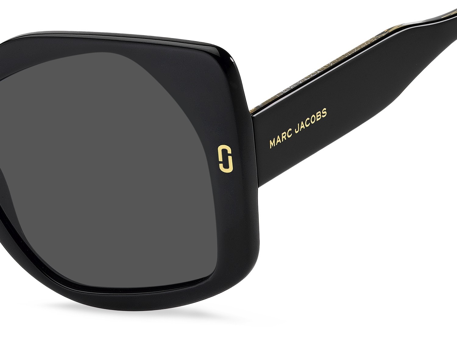 Occhiali da sole Marc Jacobs Mj 1133/S 208630 807 IR colore black forma quadrato lenti grey
