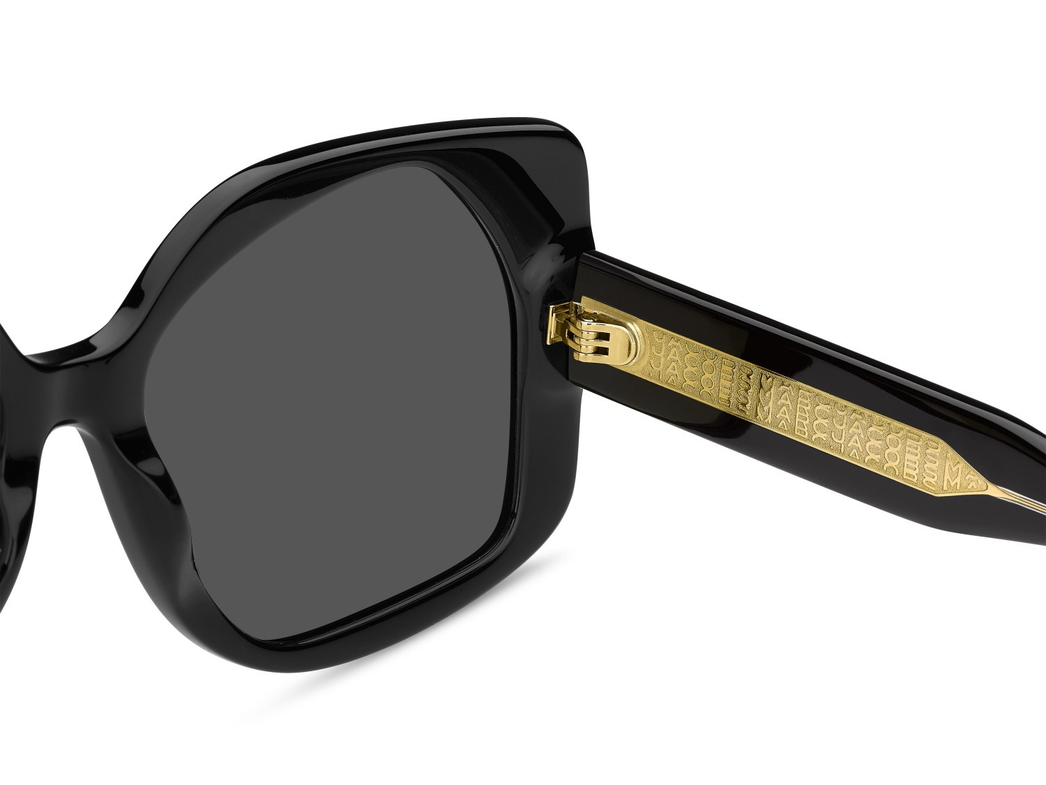 Occhiali da sole Marc Jacobs Mj 1133/S 208630 807 IR colore black forma quadrato lenti grey