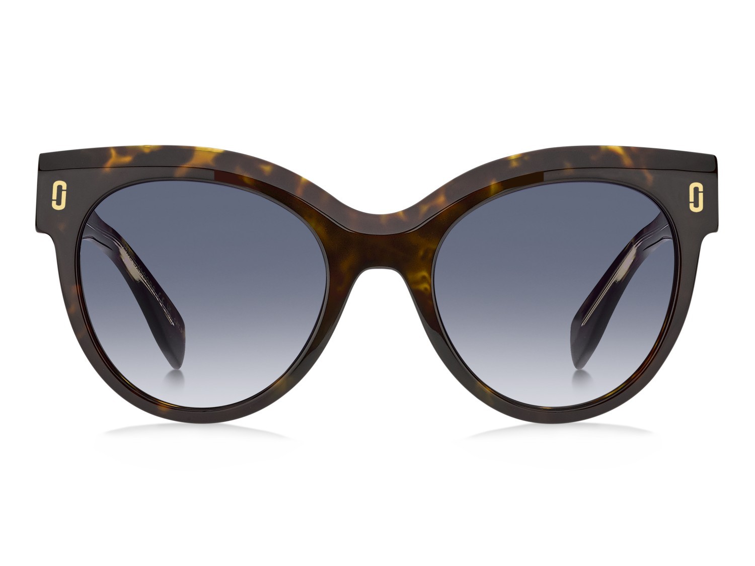 Sunglasses Marc Jacobs Mj 1134/S 208631 086 08 color havana shape cat eye lenses dk blue shaded
