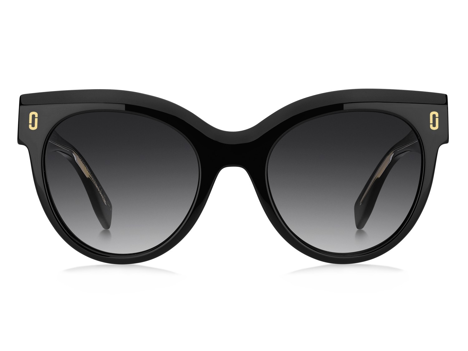 Occhiali da sole Marc Jacobs Mj 1134/S 208631 807 9O colore black forma cat eye lenti dark grey shaded