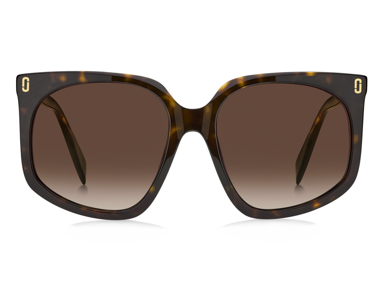 Occhiali da sole Marc Jacobs Mj 1136/S 208632 086 HA colore havana forma quadrato lenti brown shaded