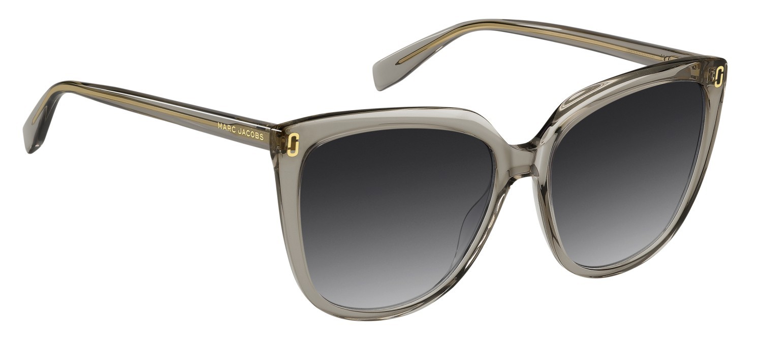 Sunglasses Marc Jacobs Mj 1137/S 208633 3Y5 9O color khaki shape cat eye lenses dark grey shaded