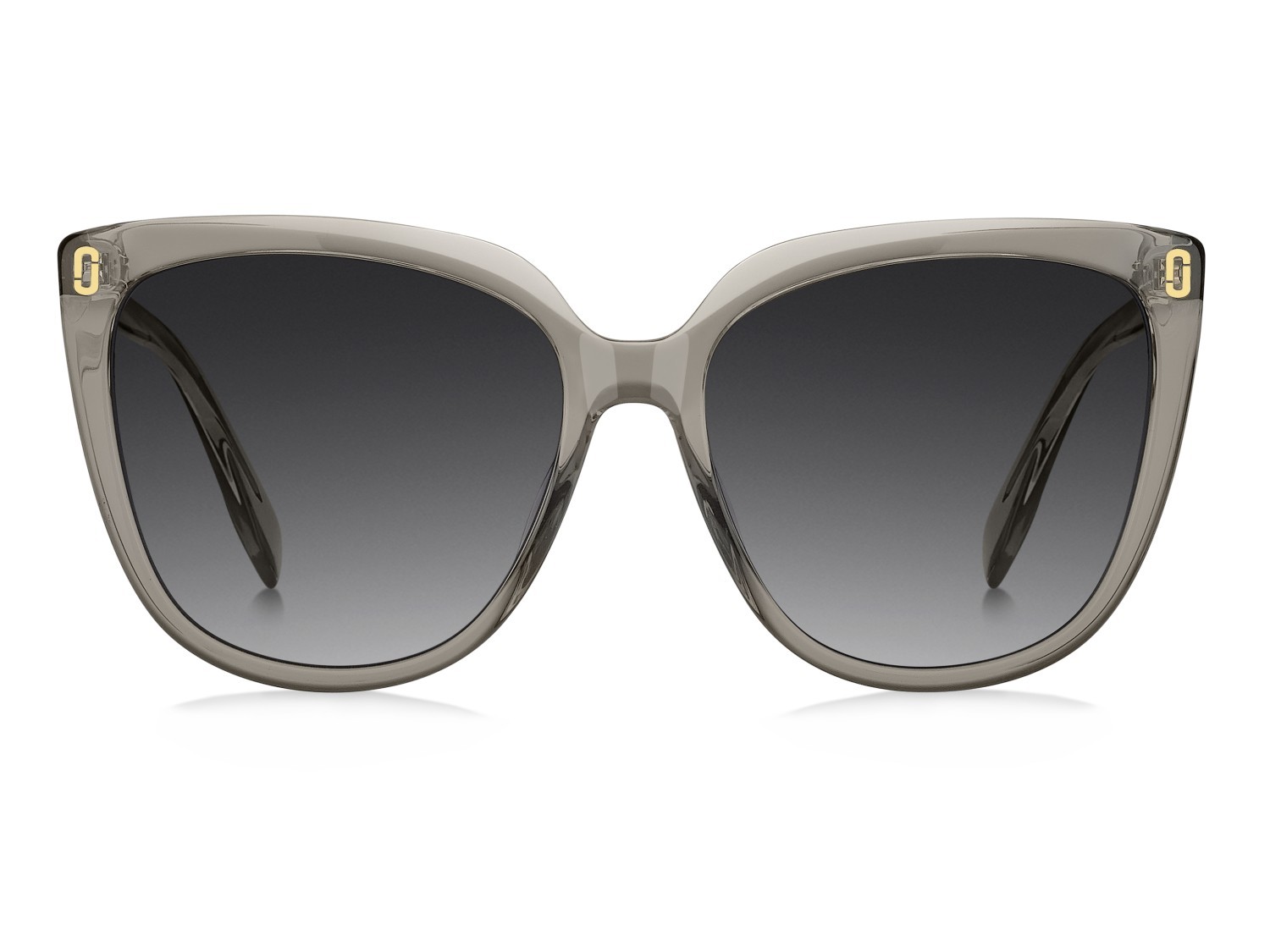 Sunglasses Marc Jacobs Mj 1137/S 208633 3Y5 9O color khaki shape cat eye lenses dark grey shaded