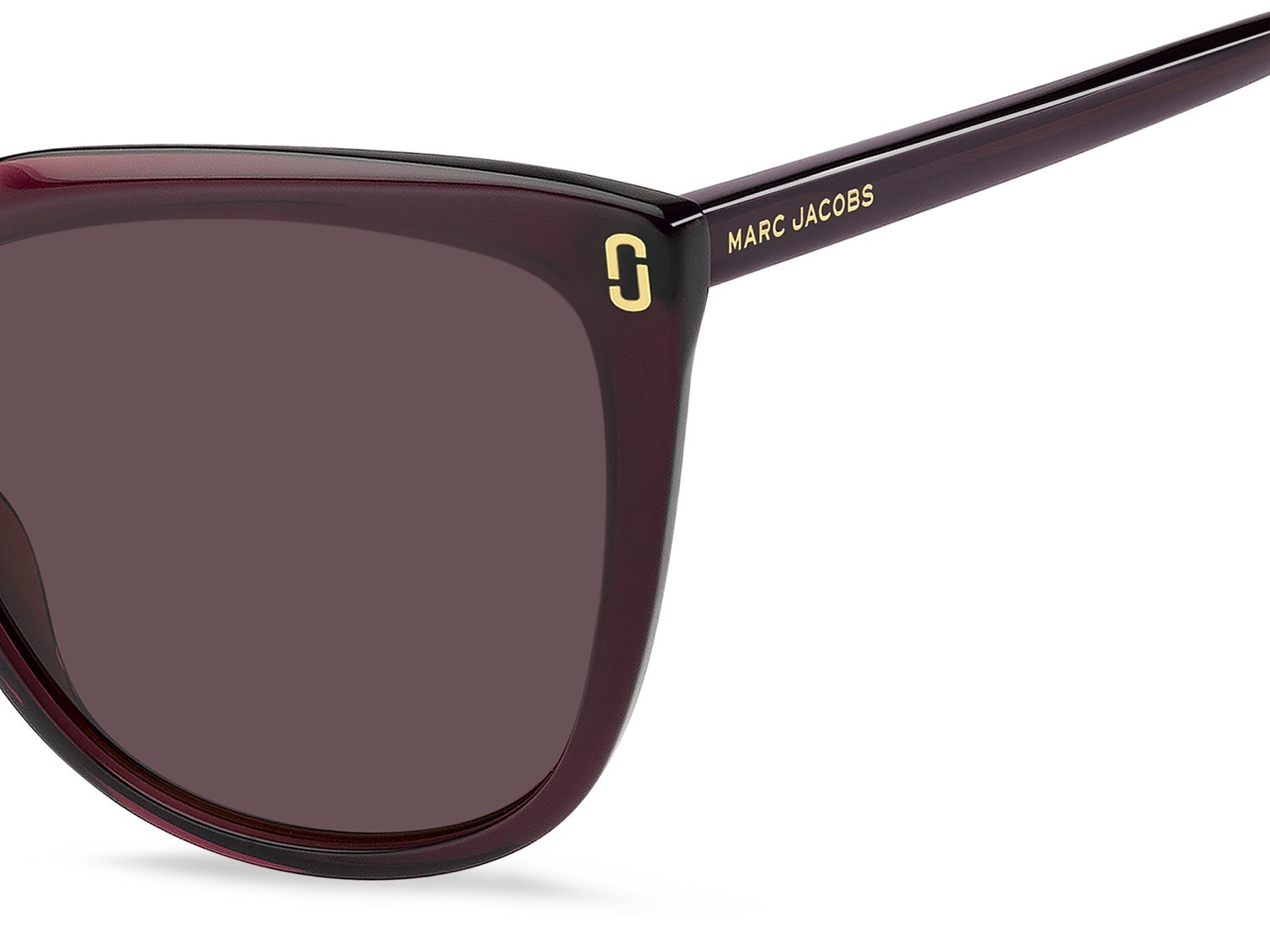 Sunglasses Marc Jacobs Mj 1137/S 208633 LHF 4S color burgundy 2 shape cat eye lenses burgundy