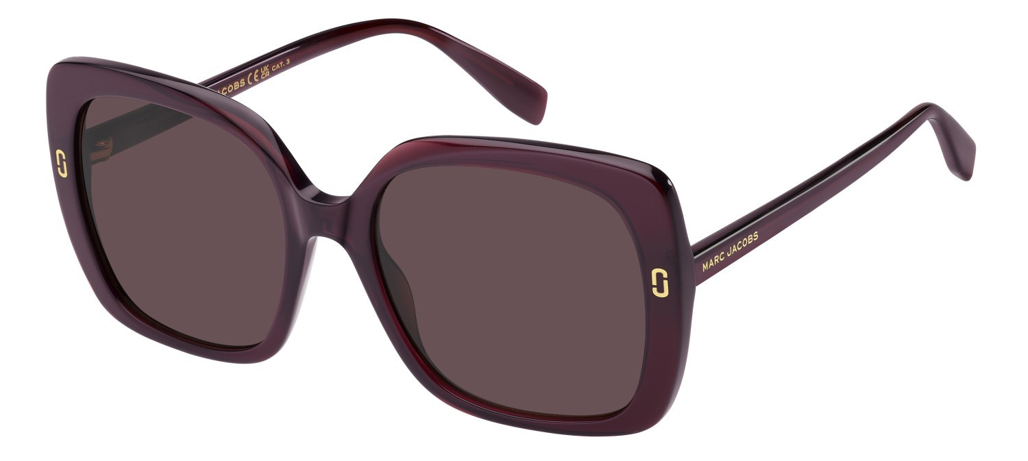 Sunglasses Marc Jacobs Mj 1138/S 208634 LHF 4S color burgundy 2 shape square lenses burgundy