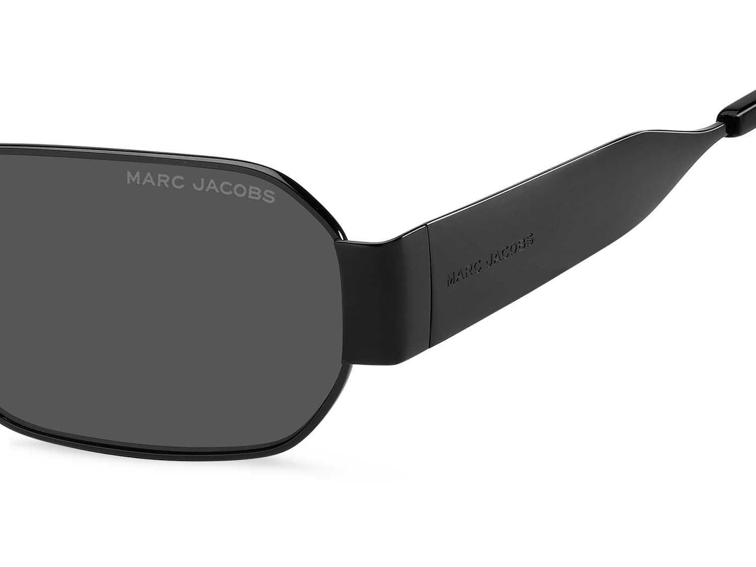 Occhiali da sole Marc Jacobs 890/S 208640 807 IR colore black forma quadrato lenti grey