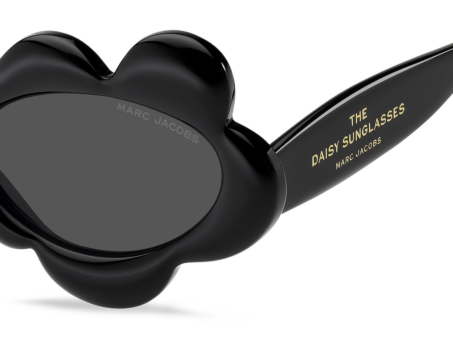 Occhiali da sole Marc Jacobs 886/G 208641 807 IR colore black forma altro lenti grey