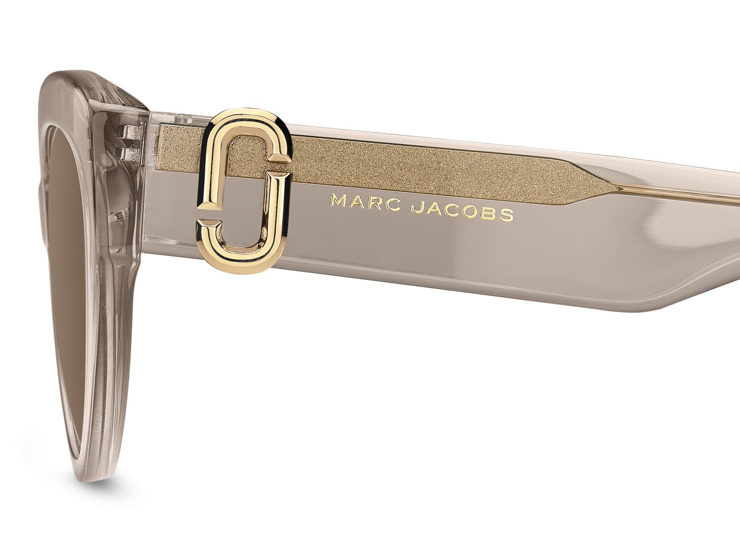 Sunglasses Marc Jacobs 883/S 208643 FWM 70 color nude shape cat eye lenses brown