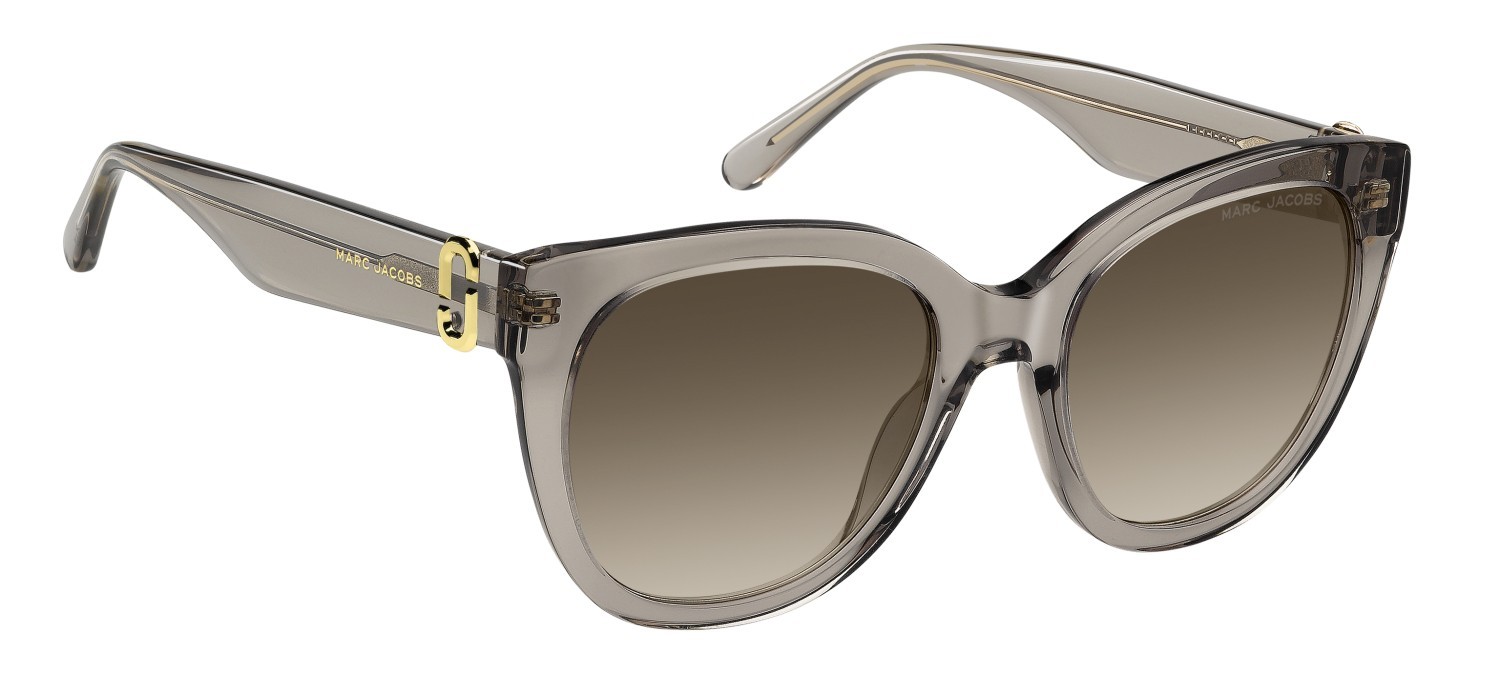 Sunglasses Marc Jacobs 885/S 208644 3Y5 HA color khaki shape cat eye lenses brown shaded