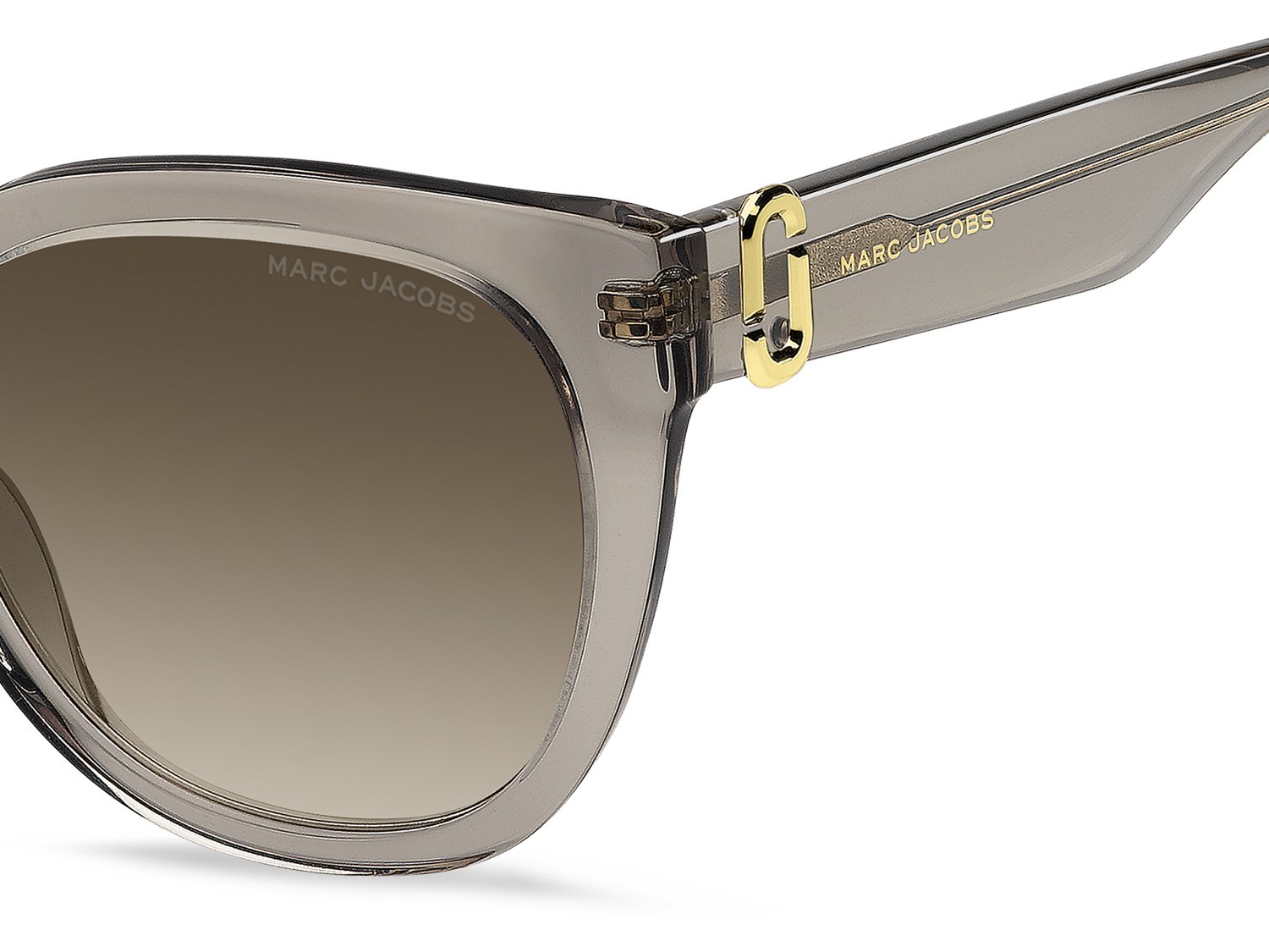 Sunglasses Marc Jacobs 885/S 208644 3Y5 HA color khaki shape cat eye lenses brown shaded