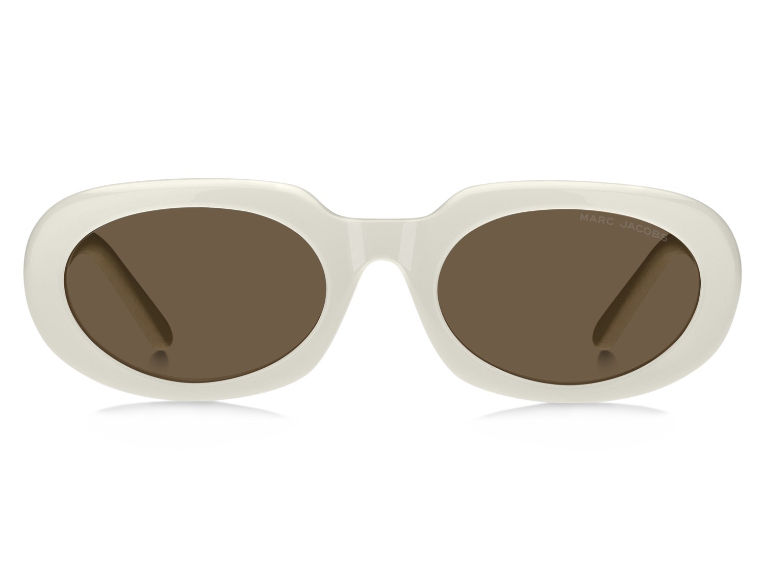 Sunglasses Marc Jacobs 887/G 208645 SZJ 70 color ivory shape oval lenses brown