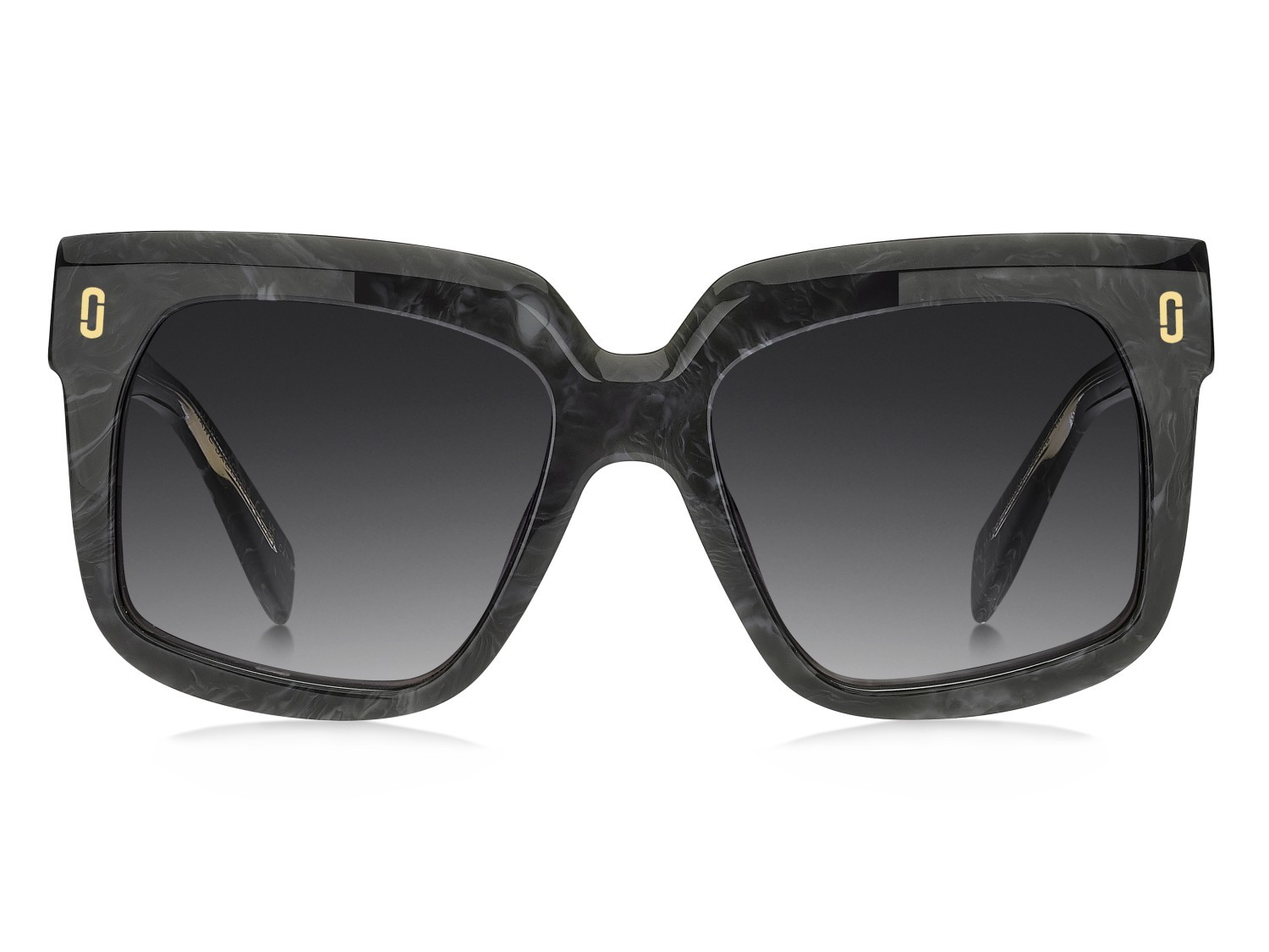 Sunglasses Marc Jacobs Mj 1135/S 208647 UAV 9O color grey marble shape square lenses dark grey shaded