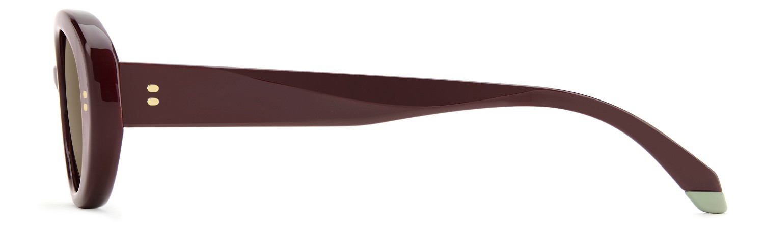 Occhiali da sole Polaroid Pld 6253/S 208663 LHF SP colore burgundy forma ovale lenti brown polarized