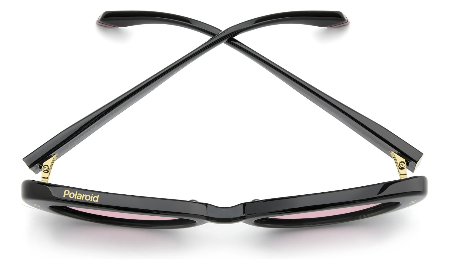 Occhiali da sole Polaroid Pld 6253/S 208663 QFU 0F colore black2 forma ovale lenti pink polarized
