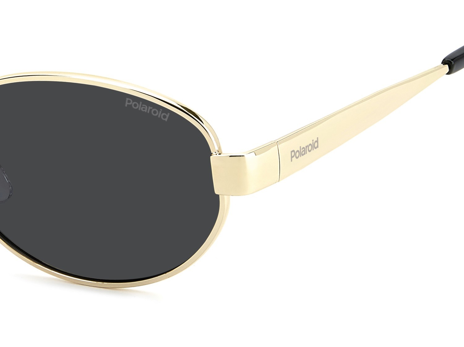 Sunglasses Polaroid Pld 6254/S 208666 J5G M9 color gold shape oval lenses grey polarized