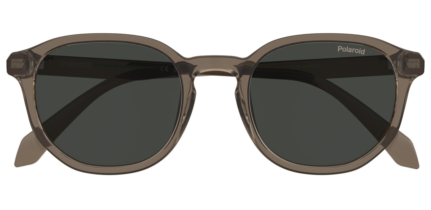 Sonnenbrillen Polaroid Pld 4195/S 208669 09Q M9 farbe brown form quadratisch gläser grey polarized