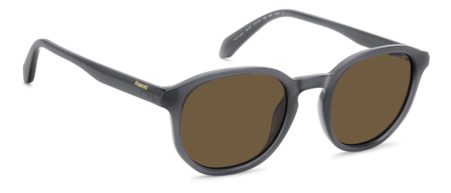 Occhiali da sole Polaroid Pld 4195/S 208669 KB7 SP colore grey forma quadrato lenti bronze polarized