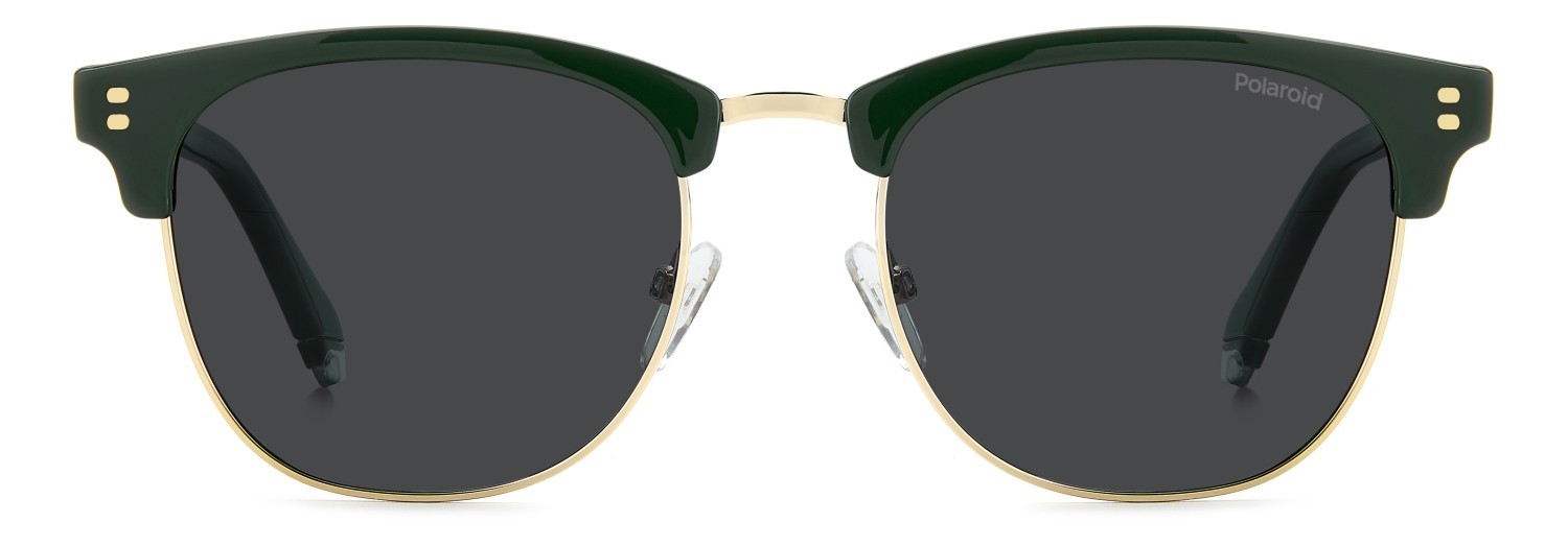 Occhiali da sole Polaroid Pld 4196/S 208670 1ED M9 colore green forma rettangolare lenti grey polarized