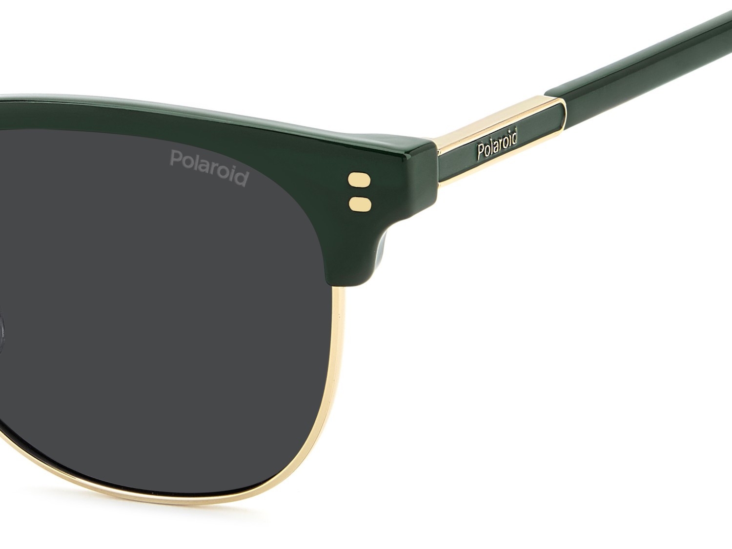 Occhiali da sole Polaroid Pld 4196/S 208670 1ED M9 colore green forma rettangolare lenti grey polarized
