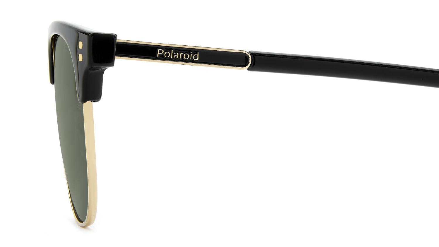 Occhiali da sole Polaroid Pld 4196/S 208670 2M2 UC colore black gold forma rettangolare lenti green polarized