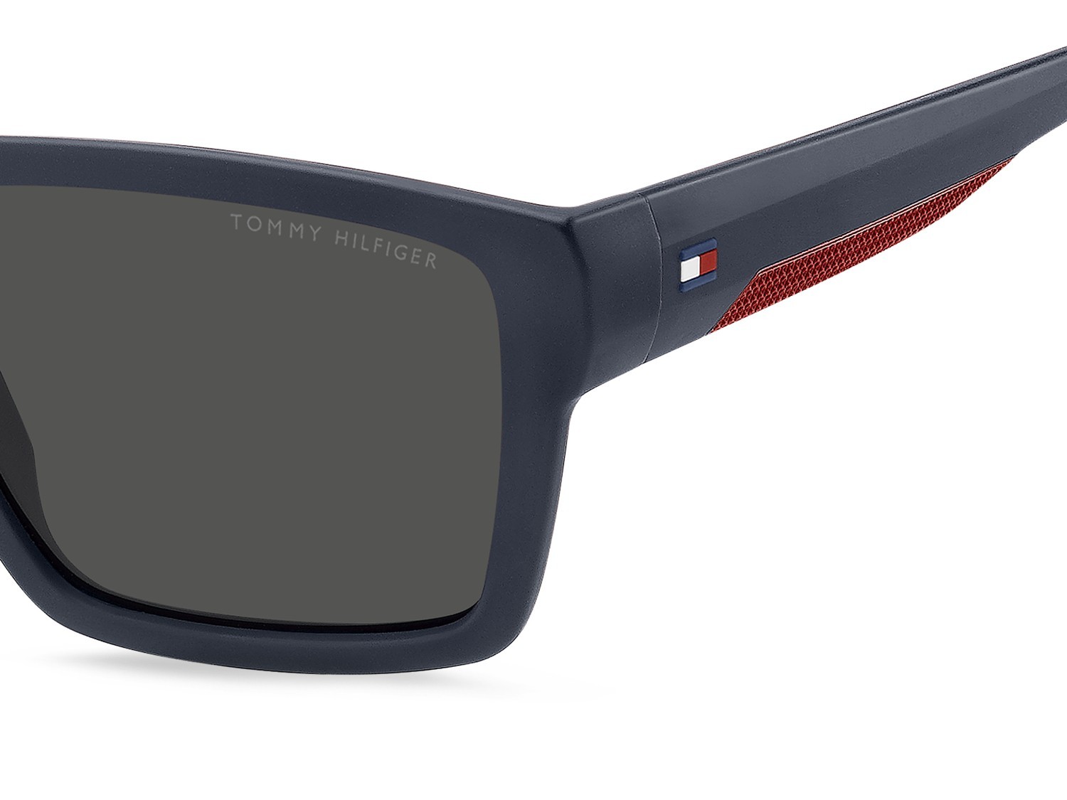 Sunglasses Tommy Hilfiger Th 2324/S 208680 PJP IR color blue shape square lenses grey