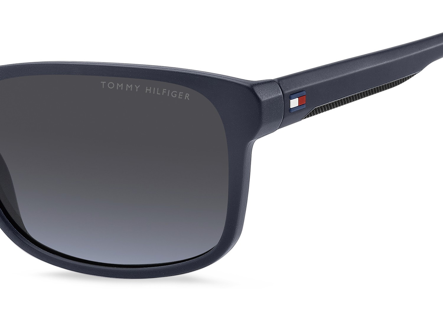 Sunglasses Tommy Hilfiger Th 2325/S 208681 PJP GB color blue shape rectangle lenses grey azure
