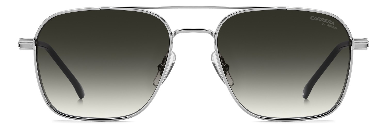 Sonnenbrillen Carrera 379/S 208704 85K 9K farbe ruthenium black form quadratisch gläser green shaded