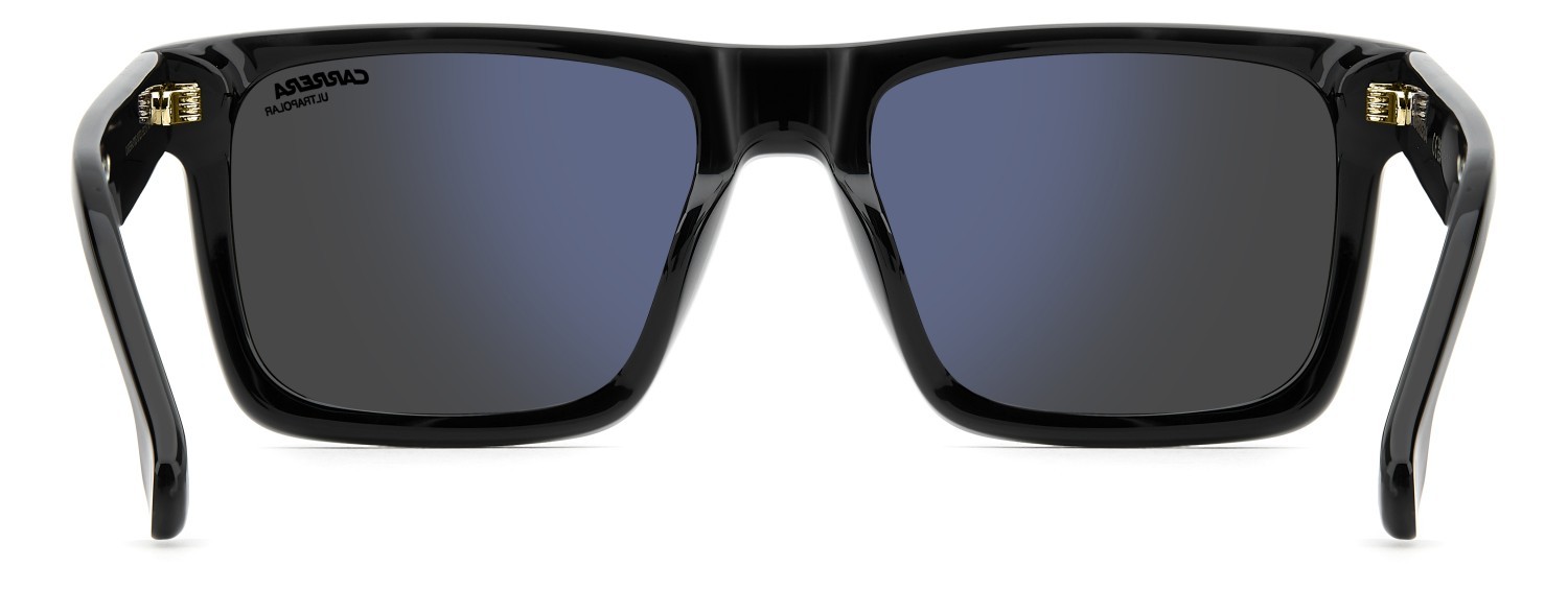 Sunglasses Carrera 378/S 208709 807 Q3 color black shape rectangle lenses greengrey sp pz hight contrast antirefle