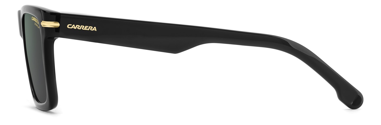 Sunglasses Carrera 378/S 208709 807 Q3 color black shape rectangle lenses greengrey sp pz hight contrast antirefle