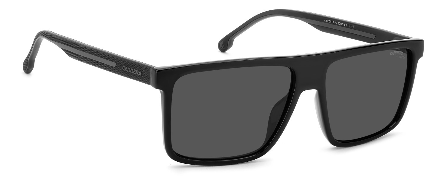 Sonnenbrillen Carrera C Sport 14/S 208717 807 IR farbe black form quadratisch gläser grey