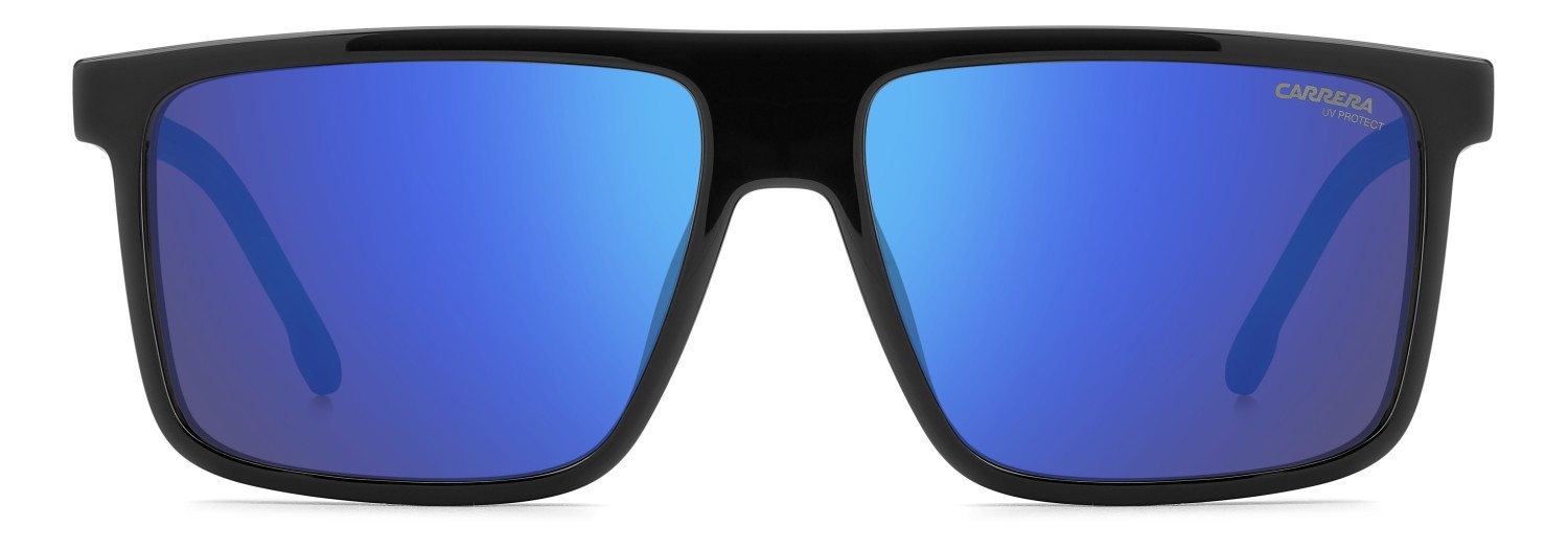 Occhiali da sole Carrera C Sport 14/S 208717 D51 Z0 colore black blue forma quadrato lenti blue multilayer