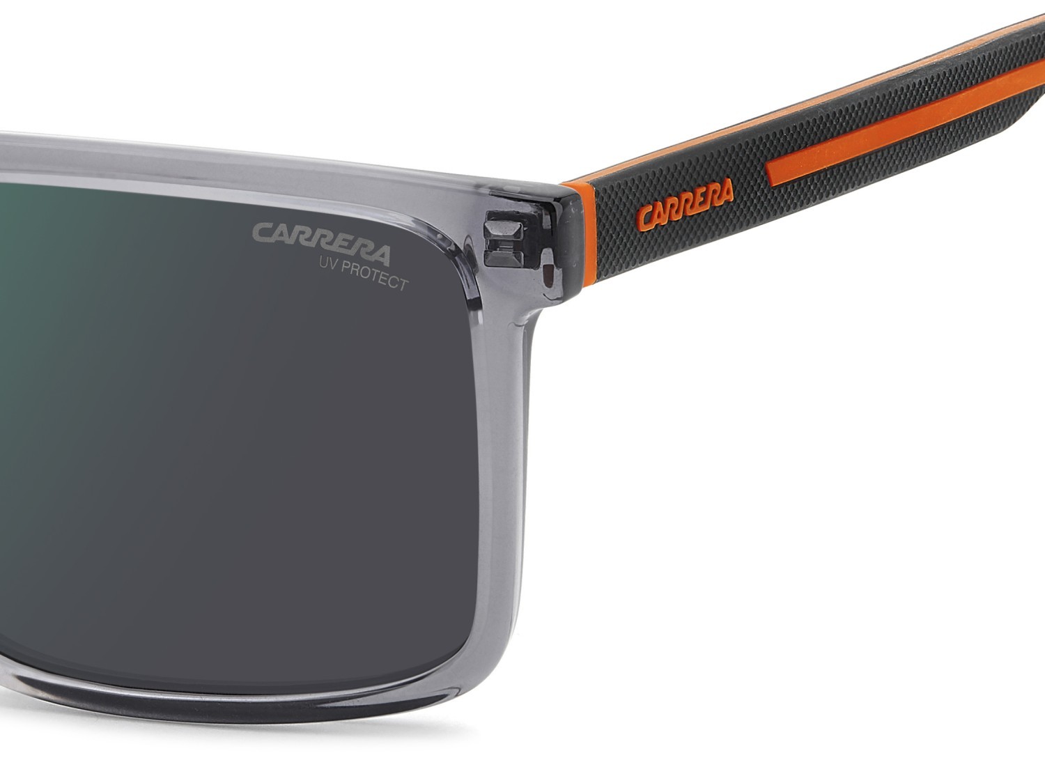 Sonnenbrillen Carrera C Sport 14/S 208717 M9L MT farbe grey orange form quadratisch gläser green mirror