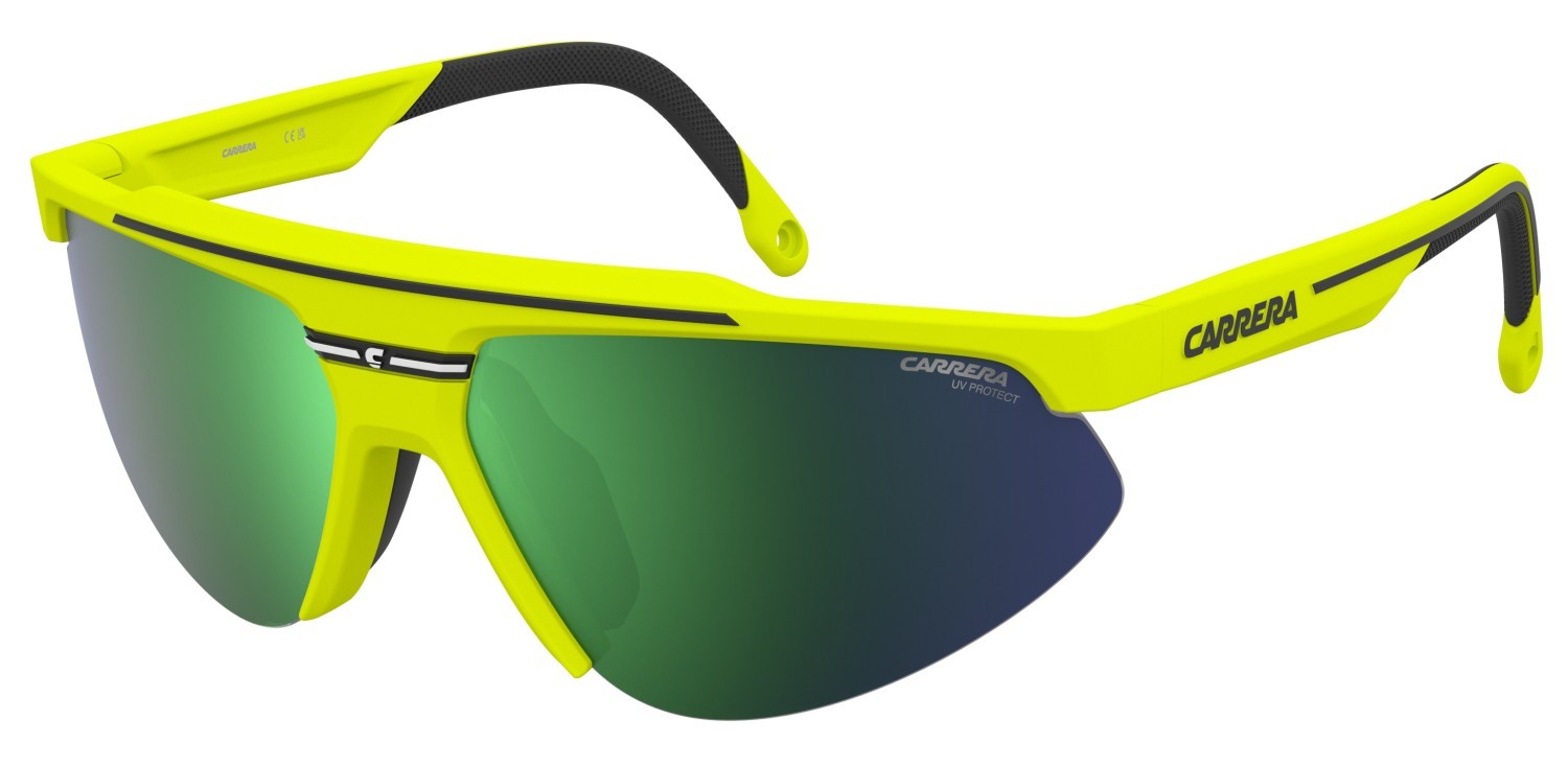 Sonnenbrillen Carrera C Sport 15/S 208718 2V7 Z9 farbe matt yellow form rechteckig gläser green multilayer