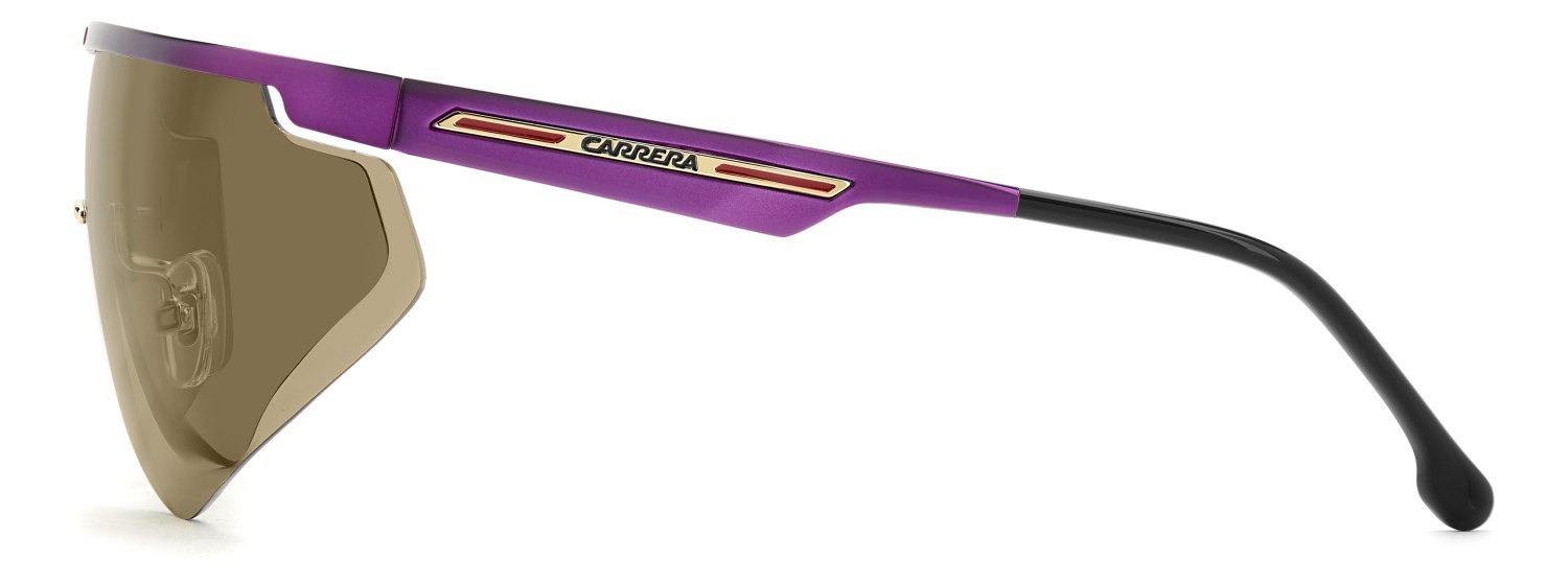 Sonnenbrillen Carrera Flaglab 19 208720 DQ2 70 farbe brown pink form rechteckig gläser brown