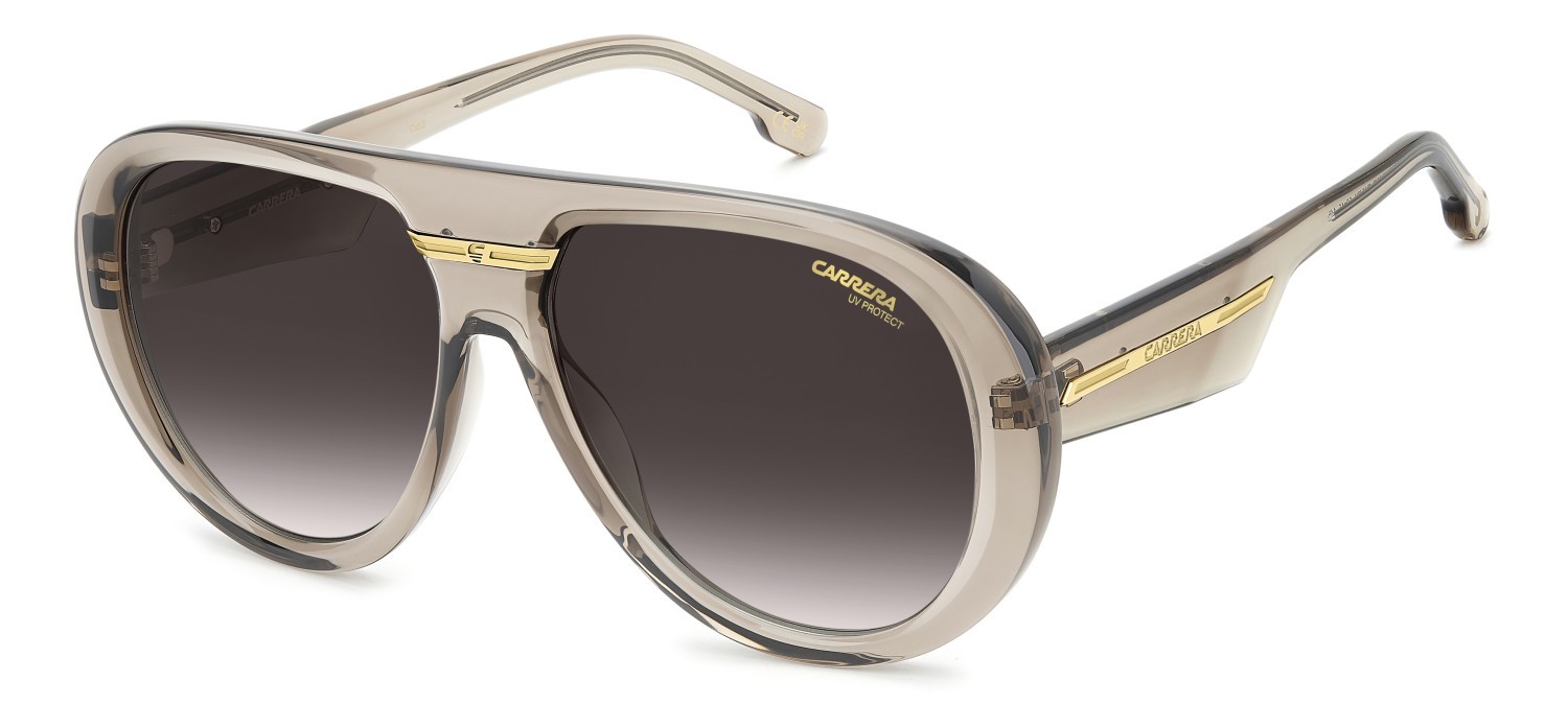 Sunglasses Carrera Victory C 22/S 208723 FWM 3X color nude shape aviator lenses pink doubleshade